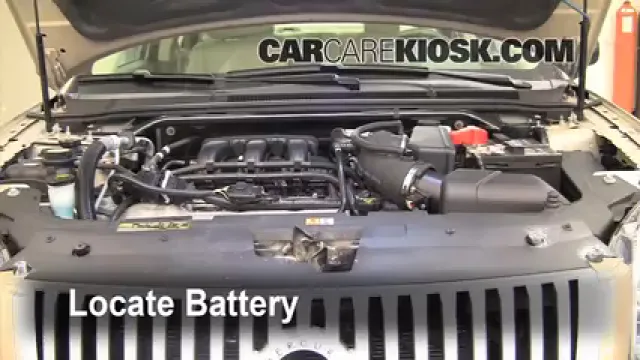2008 Mercury Sable Premier 3.5L V6 Batterie Changement